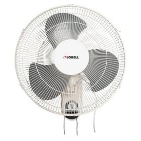 Lorell 035255492560 Wall Mount Fan Metal White
