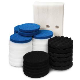 Ltwhome 721718254287 Foam Filter Set Fine Filters Carbon Bio-foam And Poli