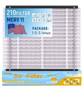 0dlb5gq1p Luxunik 210 Replacement Filter For Aprilaire Air Purifier Merv 11 20x25x4