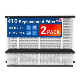 Luxunik 797387761210 410 Replacement Filter 16x25x4 Merv 11 Compatible With Aprilaire 2 Pack