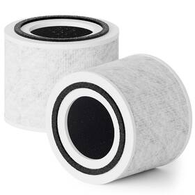 H13-grade Luywofn 614162277196 2-pack Core P350-rf Ture Hepa Replacement Filter For Levoit P3