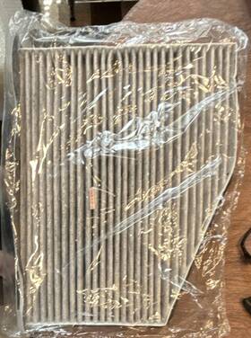 Lak-621 Mahle Vw Jetta 2014 Lak 621 Automotive Flat Panel Air Filter Gray