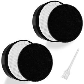 Mh-lv-h132-rf Malhslix 2 Pack Lv-h132 Replacement Filter Compatible For Levoit Air Purifier