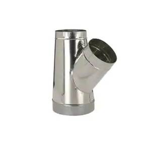 Master Flow 445010647655 Duct Wye 30-gauge Galvanized Steel Universal Hvac 6 X Inch