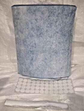 Aq-lbm16140-mb-1 Maxtbee Merv 8 Air Vent Filters Cut To Fit For Floor Ceiling Hvac And Rv Vents
