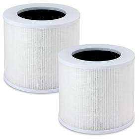 Aq-lv008x102-mb Maxtbee 2 Pack Hepa Filters For Levoit Core Mini Air Purifier - Activated Carbon