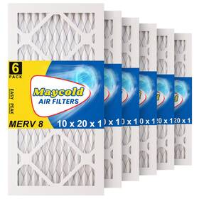 B0dsz9brs1 Maycold 10x20x1 Merv 11 Furnace Air Filter 6-pack High-performance Hvac Ac