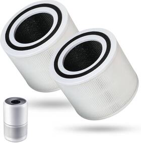Mazzen 197644641079 Core 300 Replacement Filter For Levoit Air Purifier 2 Pack