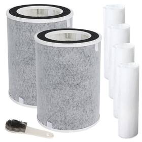 60lj020 Mcckle Hp201 Hp202 True Hepa Filter Replacement Compatible With Shark Hp200 Series H