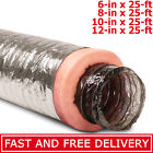 Mea-0625-6 Imperial Insulated Polyester Flexible Duct Silver Fiberglass Reflective Jacket
