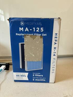 Ma-50 Medify 850025796927 Genuine H13 Filter For Air Purifier Pack Of 2. New In Box