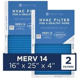 Ma-hvac-16254 Medify Air 16x25x4 - Merv 14 E11 Media Cleaning Pleated Hvac Ac