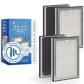 Ma-25 Medify Genuine Replacement Filter For Allergens Wildfire Smoke Dust