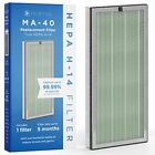 Ma-40 Medify Genuine Filter For Allergens Smoke Smokers Dust Odors Pollen