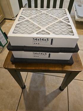 Ze-14143-fm1 Merv 14x14x3 13 Air Filters- 2-pack New