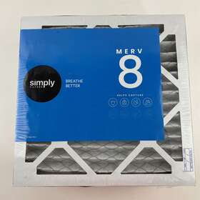Mf121216 Mervfilters Simply By 12x12x1 Air Filter Merv 8 Mpr 600 Ac Furnace 6 Pack