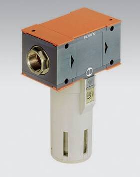 6480004 Metal Work Pneumatics Skillair 400 2in Fil 5 Mic Auto Drain Filter Series