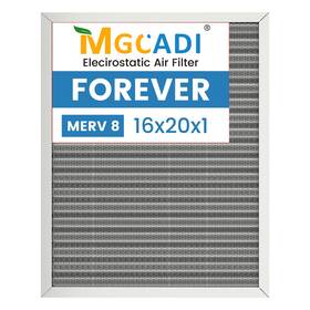 Mg-wf16201 Mgcadi 16x20x1 Reusable Air Filter Washable Merv 8 Electrostatic Permanent Lasts