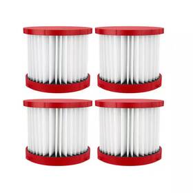 Milwaukee 313051054008 M18 Wet/dry Hepa Filter 4-pack