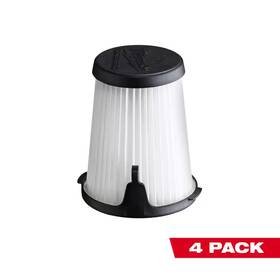 Milwaukee 445028628691 3 Inch Replacement Filters 4-pack
