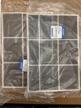 Pkfy-p56gm-e1 Mitsubishi Electric A320sod R01 A32 500 Flat Panel Air Filters 2 Pack Model