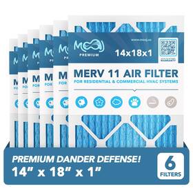 Moaj 641320750307 14x18x1 Air Filter 6-pack 11 Premium Allergen Defense Based In Usa