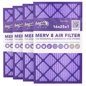 Moaj 641320750352 16x25x1 Air Filter 4-pack Merv 8 Elite Dust Defense Based In Usa
