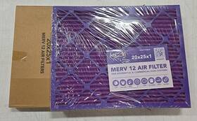 Moaj 641320750420 20x25x1 Air Filter 2 Pack Merv 12 Elite Dust Defense Based In Usa