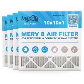 Moaj 679625839809 10x10x1 Air Filter 4-pack 8 Advanced Dust Defense Based In Usa Qual