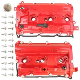 6004-378alur Mocar7 Aluminum Valve Cover Set Compatible With Infiniti Qx50 Qx70 Q70 Q60 Q50 Q40 G