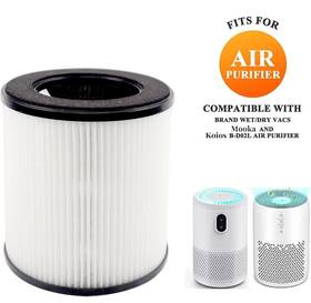 Haap1149 Mooka P1 Replacement Hepa Filter For B-d02l Air Purifier White Cartridge Unit