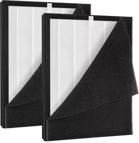 Haap1153 Mooka P4 2-pack Genuine Kj190l Hepa Activated Carbon Filter For Air Purifier