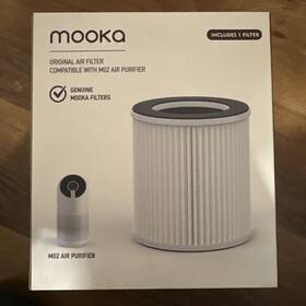 Jaj0896hb Mooka True Hepa Activated Carbon Replacement Filter For Air Purifier M02 1 Pack