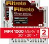 Ad02-2pk-1e Mp-3454hj Filtrete Mpr Ac Furnace Air Filter Micro Allergen Defense