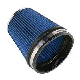 Mg-ofi113-blue-short Muge Racing 6 Inch 152 Mm High Flow Inlet Air Filter Intake 6ftft Tall-blue
