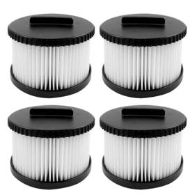 Zy-207-824-01-us Mzy Llc 4-pack Dwv9330 Vacuum Filter Fits Dewalt Dwv010/dwv012 8 And 12 Gallon
