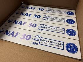 0j-875-2013a Naf 731304256373 4 Pack Of Apc Kit Qty Filter Air 30% 418x470x96mm