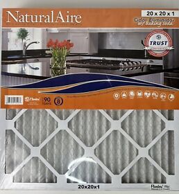 Natural Aire Odor Eliminator Air Filter With Baking Soda Merv 8 20x20x1inch 4 Pack