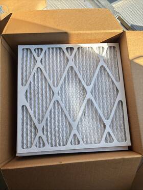 Nc Filtration 682318965945 22x22x1 Ac And Furnace Air Filter By - Merv 8 Box Of 12
