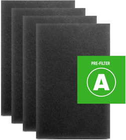 Ea4f6khr8p New 4 Honeywell Air Purifier Pre-filter Hrf-arvp A See Compatibility List