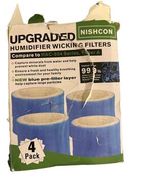 Hac-504a Nishcon Ff1004 4 Pack Humidifier Wicking Filters Compatible With Honeywell Filter A