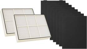 Nispira 313105853847 Hepa Filter With 4 Pre-carbon Filters Compatible Whirlpool
