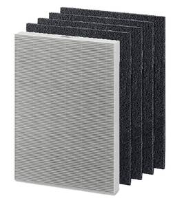Nispira 810701030448 True Hepa Activated Carbon Pre Filter Compatible With Fellowes Aeramax 290 30