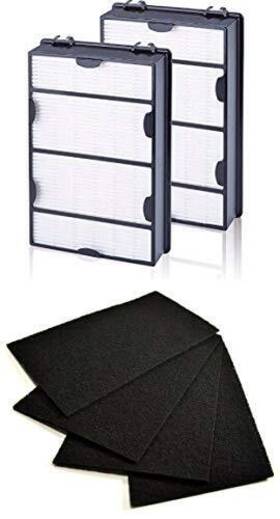 Nispira 810701032893 True Hepa 2 Carbon Pre Filter Replacement 4 Compatible With Hol