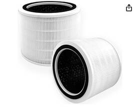 Hbcr200s Nispira True Hepa Filter Replace For Levoit Core 200s Air Purifier 200s-rf 2pk