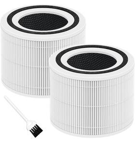 Hbcr300 Nispira True Hepa Replacement Filter For Levoit Core 300 P350 Air Purifier 2 Pk