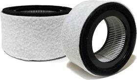 Hbcrn5067 Nispira 3-in-1 True Hepa Carbon Filter Replacement For Air Purifier 2 Packs