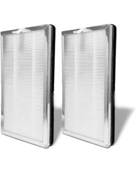 Hbma15r Nispira True Hepa Carbon Replacement Air Filter For Medify Purifier Ma-15 Ma-15r 2 Pks