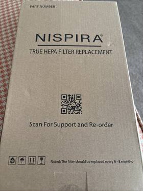 Jaj0304 Nispira True Hepa Filter