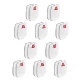 Iz320uk Nispira Jaj0857 Iz300 Iz300uk Foam Filters For Shark Iz320 Vacuum Cleaners 10pk